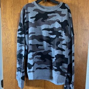 PINK camouflage sweatshirt